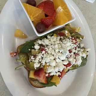 MEDITERRANEAN AVO TOAST