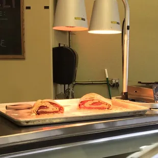 Stromboli, cut fresh to order