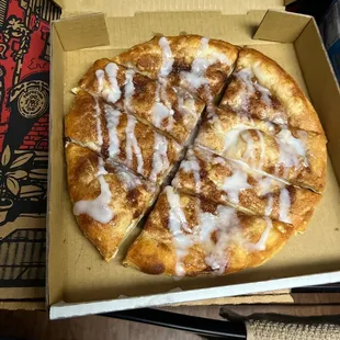 Cinnamon Sticks (complimentary) even though they No Longer work with Yelp. This was nice of them to still honor my reward.