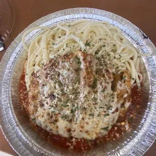 Chicken Breast Parmigiana!