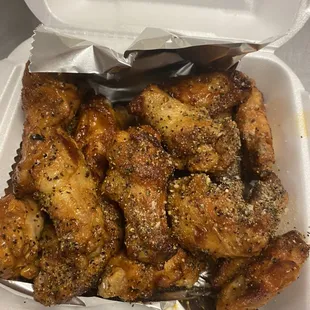 NEW !!! NEW !!! NEW!! 
Cittis style... lemon pepper hot wings...!! 
All wings served w/ our homemade ranch dressing!!