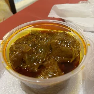 Okra sauce