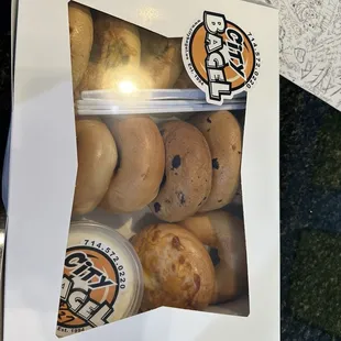 Dozen with cream cheese