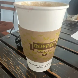 Chai Latte with almond milk