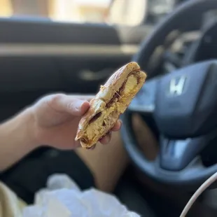 Bacon, Egg, &amp; Cheese on an Asiago Bagel