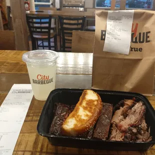 Pick 2: Brisket and ribs