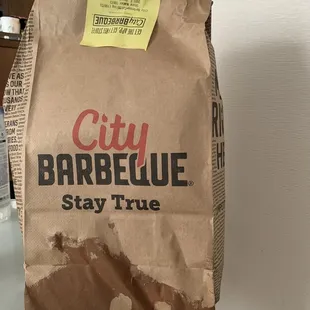 Soaked bag, why can&apos;t you package food better like every other vendor?