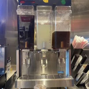 Tea and lemonade station