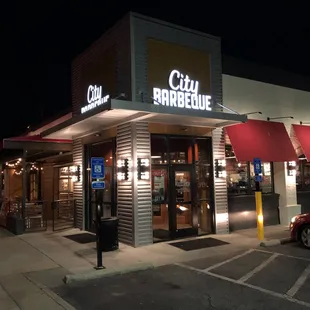 City Barbeque entrance.