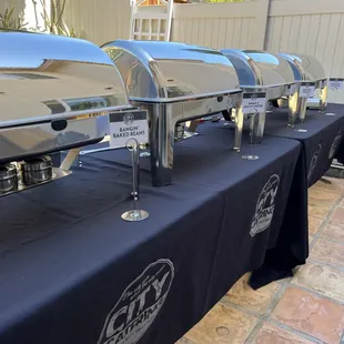 Full service catering available.