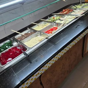 salads, interior