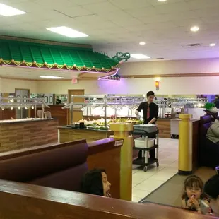 interior, sushi and sashimi