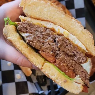 The Detroiter, one patty would have sufficed, but not bad at all