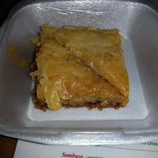 Baklava for dessert! Yummy