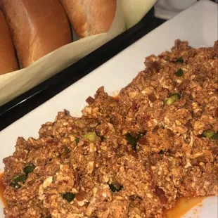 Egg fritata with silisi. Very delicious!