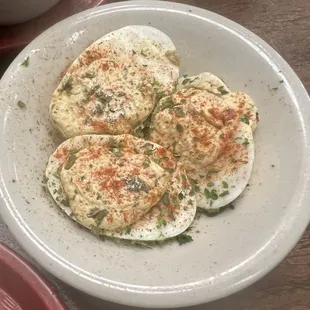 Deviled eggs