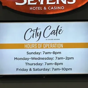 sign for silver sevens hotel and casino
