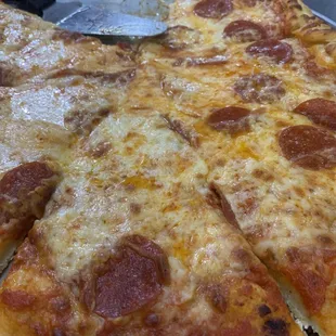 Pizza, Blech