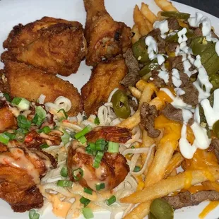 Sampler platter, not small