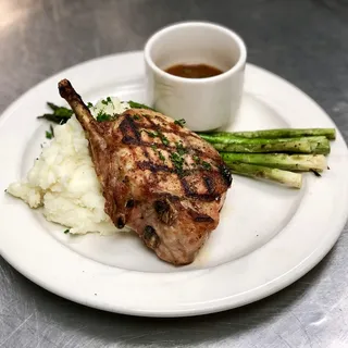 Grilled Bone-In Pork Chop