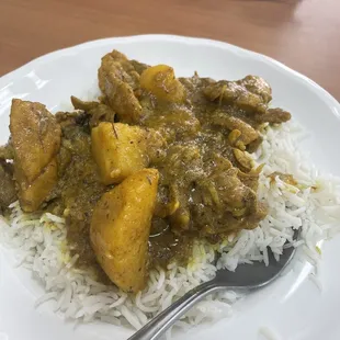 Curry Chicken Plate