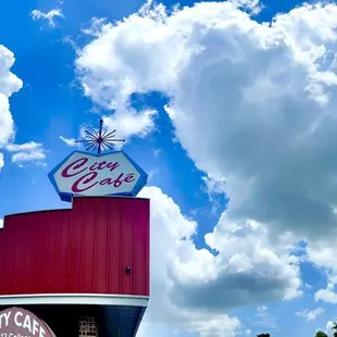 a view of the outside of the restaurant