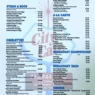 Latest Menu 6/17/22