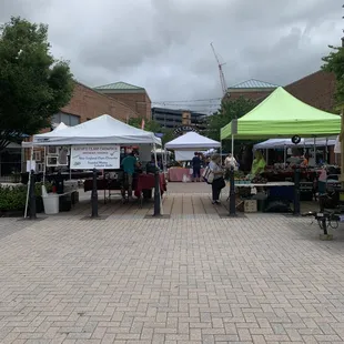 farmers selling produce