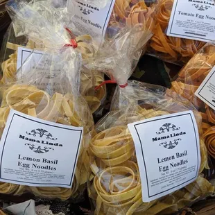 Linda's goat soap has wonderful products including fresh pasta