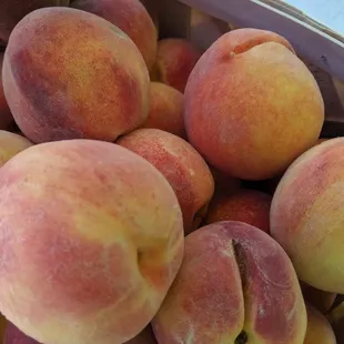 Fresh peaches