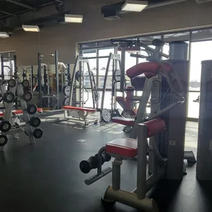 Weight room