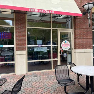 the outside of a building