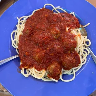 Spaghetti and Meatballs