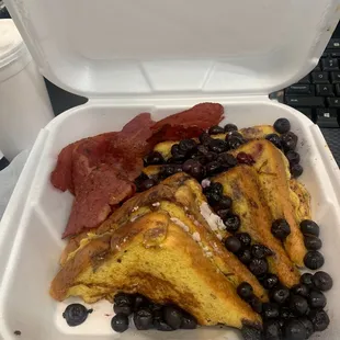 French toast combo turkey bacon