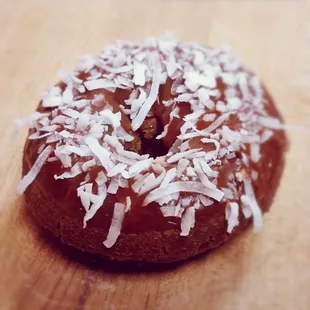 food, donuts, dough desserts