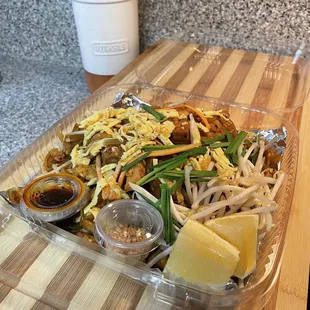 Chicken Pad Thai was delicious!