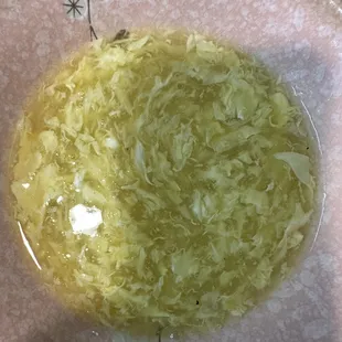 Egg drop soup