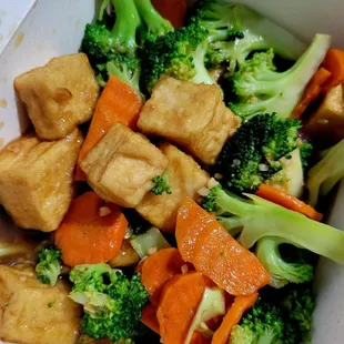 Tofu broccoli