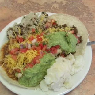 Taco Monday! Chicken AND beef!  :-)