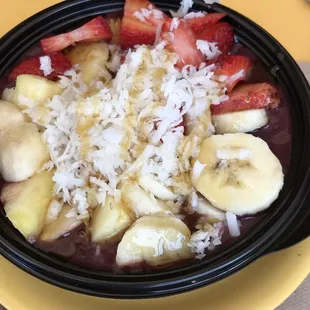 Tropical acai bowl