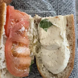 Fresh Mozzarella Sandwich