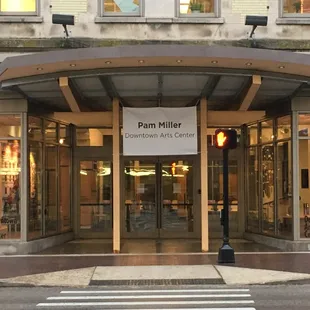 Go into the Center and take a left to get to the gallery.