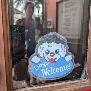 Best sigh ever, dogs welcome :)