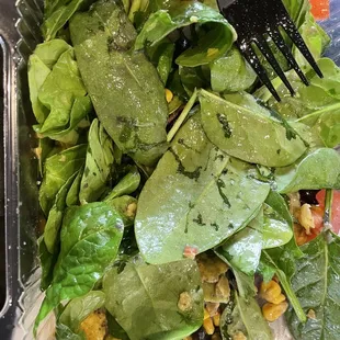 Pitiful build your own veggie salad.