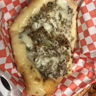 Philly cheesesteak sub
