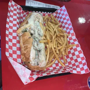 Philly Chicken cheese sub