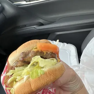 Single Cheeseburger Lunch Special-Delicious!