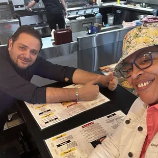 Having a great time with owner