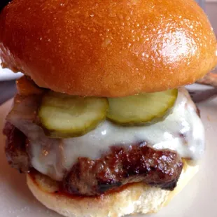 Mushroom Swiss Burger