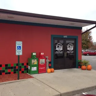 Entrance off of Hughes Street